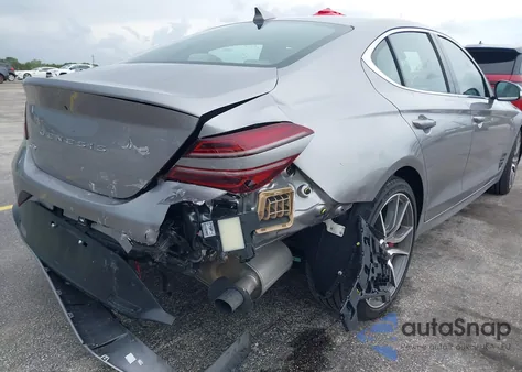 2025 Genesis G70 2.5T Rwd из США, поврежденный, VIN KMTG34SC1SU155772